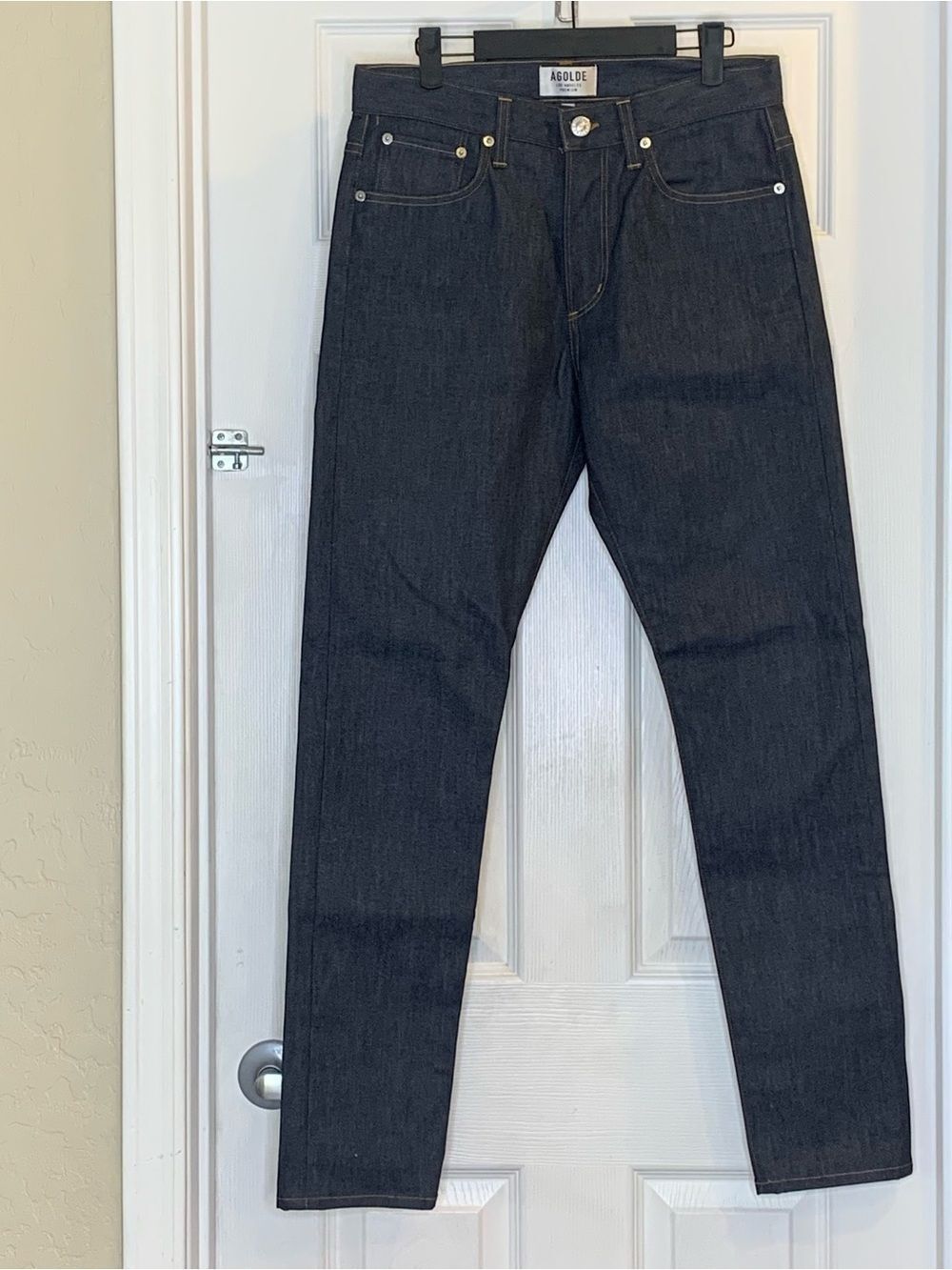 AGOLDE Dark Wash Denim Jeans Size 29 - Picture 8 of 9